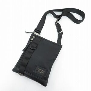 VERSACE Jeans Couture Shoulder Bag Black